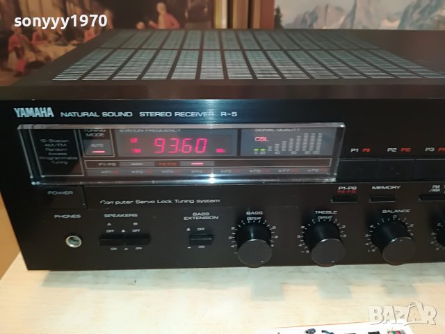YAMAHA R5 RECEIVER JAPAN MADE 2110221738, снимка 2 - Ресийвъри, усилватели, смесителни пултове - 38408676