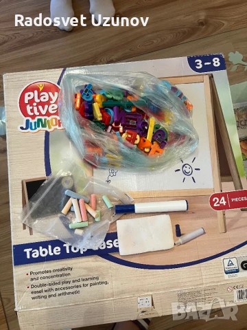 Детска настолна дъска, снимка 5 - Образователни игри - 50552409