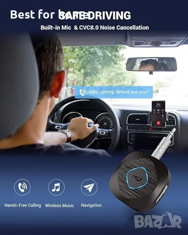 BLACKHORSE Bluetooth 5.3 предавателен приемник, снимка 5 - Други - 49194586