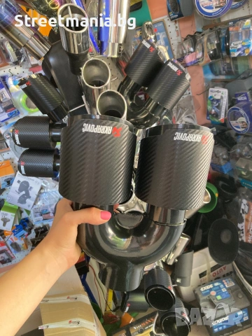 Накрайници Акрапович 100мм, ауспух, генерация, acrapovic, накрайник bmw, снимка 6 - Аксесоари и консумативи - 54001606