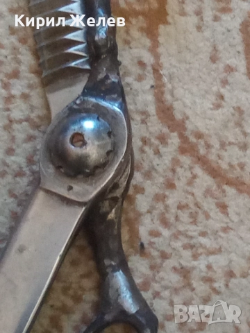 Стара шивашка ножица 49392, снимка 6 - Антикварни и старинни предмети - 52127127