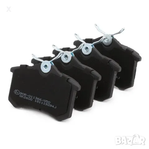 SIMER 410 Задни накладки CITROEN PEUGEOT RENAULT SEAT VW 1983-2004 OE 1H0698451B OE 1668247480  