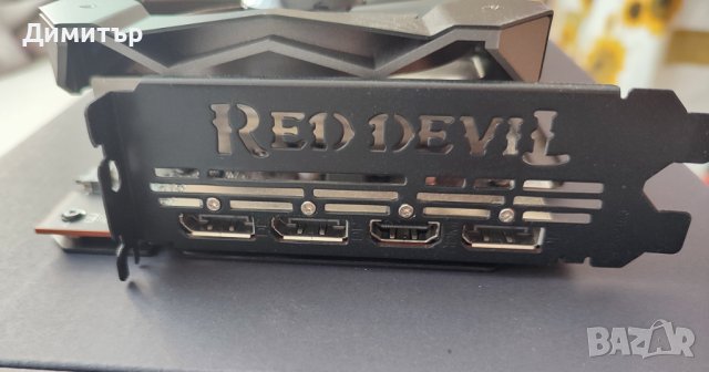 Видео карта PowerColor Red Devil RX 5700 XT 8GB, снимка 4 - Видеокарти - 42651508