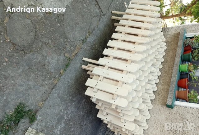 продавам дървени огради , снимка 3 - Градински мебели, декорация  - 48853581