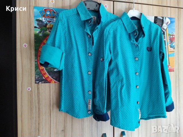 Детска риза с дълъг ръкав, снимка 2 - Детски ризи - 30021256