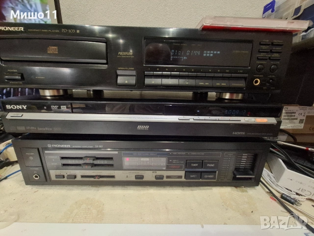 AIWA AD-WX727E/JVC AX-211BK/ONKYO TA-2330/Hitachi TRK-5664E/PIONEER PD-103, снимка 16 - Аудиосистеми - 54205669