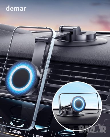 JOYEKY Супер магнитна стойка за автомобил за телефон iPhone, Huawei