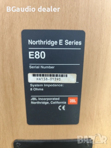JBL northridge E80, снимка 7 - Тонколони - 54210749