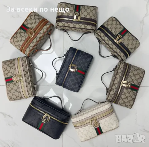 Gucci Дамска Чанта С Емблематичен Монограм Дръжка За Носене В Ръка И Регулируема Презрамка Код E295