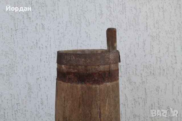 Съд за биене на масло , снимка 4 - Антикварни и старинни предмети - 37512746