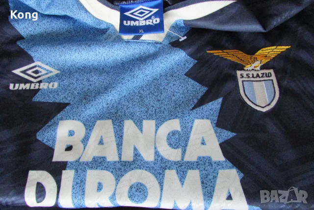 винтидж фланелка Lazio ITALIA Умбро Лацио футболна тениска Manchester United Umbro Манчестър Юнайтед, снимка 9 - Футбол - 56084804
