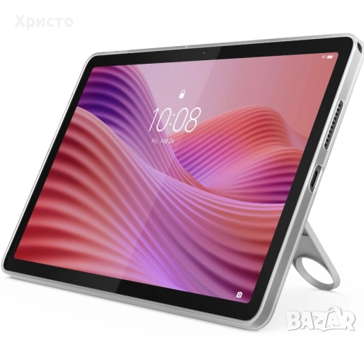 НОВ!!! Таблет Lenovo Tab, Octa-Core , 10.1", 4GB RAM, 128GB, 4G, Luna Grey + Clear case, снимка 2 - Таблети - 51928660