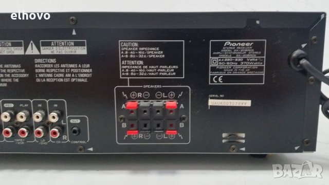 Ресивър Pioneer SX-209RDS, снимка 8 - Ресийвъри, усилватели, смесителни пултове - 30045427