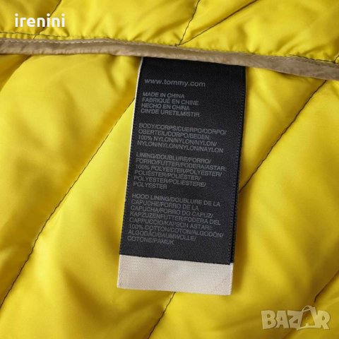 Страхотно дамско пухено яке TOMMY HILFIGER размер S , снимка 10 - Якета - 34144662
