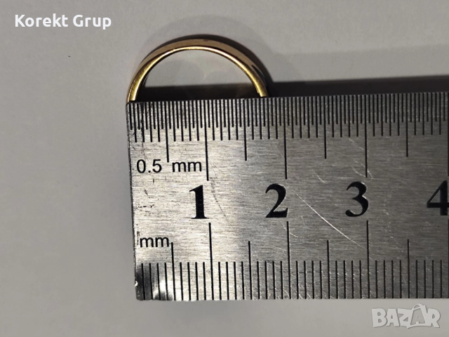Златен дамски пръстен 14к, снимка 8 - Пръстени - 52901277