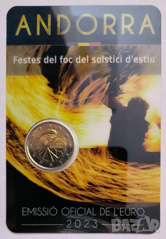 Андора 2 евро 2023 Фестивали на лятното слънцестоене, снимка 4 - Нумизматика и бонистика - 53947484