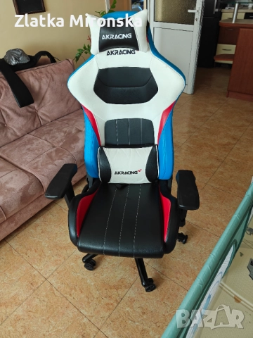 Геймърски стол AKRACING, снимка 4 - Столове - 52745724