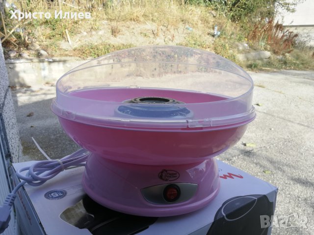 Bestron Уред за правене на памук Машина за захарен памук 420W, розова, снимка 8 - Други - 42699304
