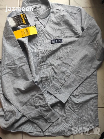 Мъжка риза Snickers с етикет 