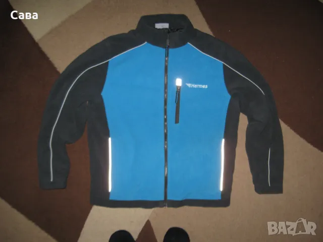 Поларено горнище HERMES  мъжко,Л, снимка 2 - Спортни дрехи, екипи - 48475820