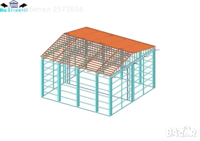 ЛИЗИНГ - Халета, Хале, Магазини, Магазин, Складове 144м2, снимка 3 - Строителни материали - 44143088