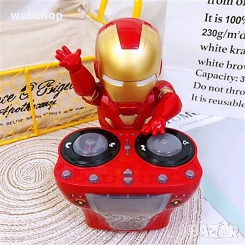 Интерактивна музикална играчка Iron Man DJ, снимка 3 - Музикални играчки - 33983385
