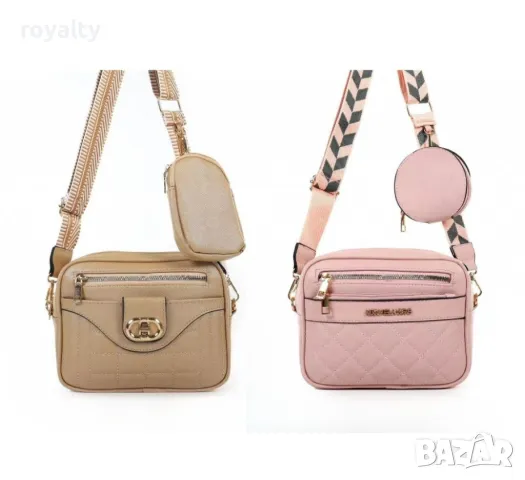 Ежедневна дамска чанта с портмоне на дръжката, снимка 5 - Чанти - 49002285