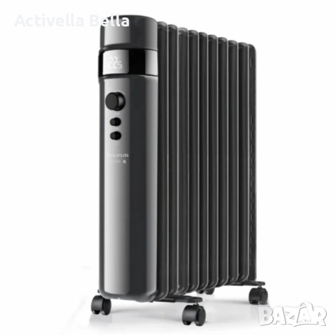 Маслен радиатор Taurus Agadir Malbork 1500W/2500W– мощно отопление с ECO режим, програмируем таймер , снимка 5 - Радиатори - 52590270