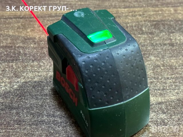 Лазерен линеен нивелир Bosch PCL 10, снимка 3 - Измервателни инструменти - 40867198