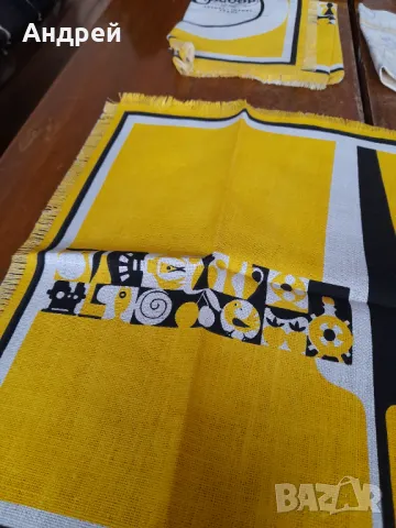 Стари платнени покривки,салфетки Unicoop, снимка 4 - Други ценни предмети - 49335934