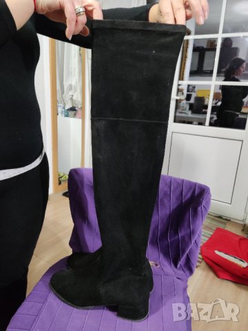 Ботуши над коляното Cobler, снимка 4 - Дамски ботуши - 35267226