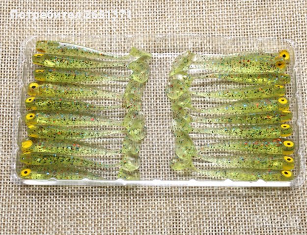 Силиконова примамка, 20 броя - 6 лв., снимка 9 - Стръв и захранки - 34533992