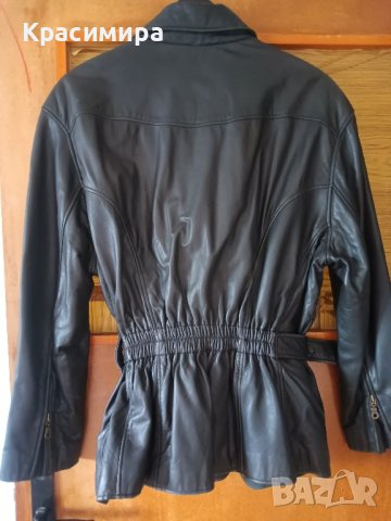 Кожено яке страхотно, снимка 2 - Якета - 42859156