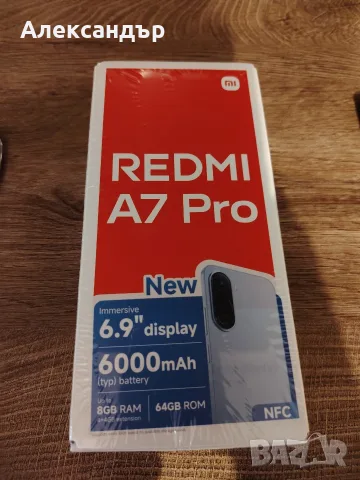 Продавам чисто нов телефон Redmi A7 Pro, снимка 2 - Xiaomi - 56187015