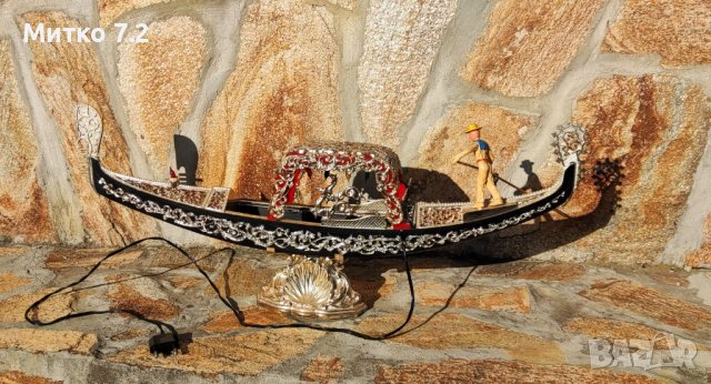 венецианска гондола - сувенир, снимка 2 - Антикварни и старинни предмети - 44271785