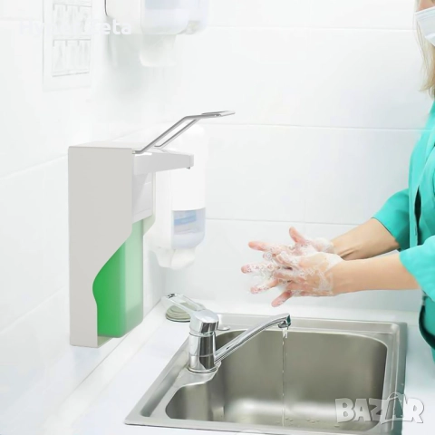 Сет от 2 диспенсър за сапун/дезинфектант, снимка 2 - Други стоки за дома - 52035752