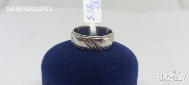 Сребърен пръстен -5,58гр/925, снимка 1 - Пръстени - 39064546