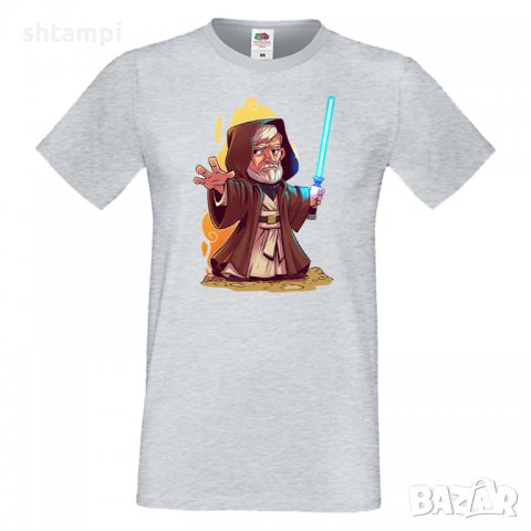 Мъжка тениска Star Wars Obi Wan Star Wars Игра,Изненада,Подарък,Геймър, , снимка 11 - Тениски - 36809580