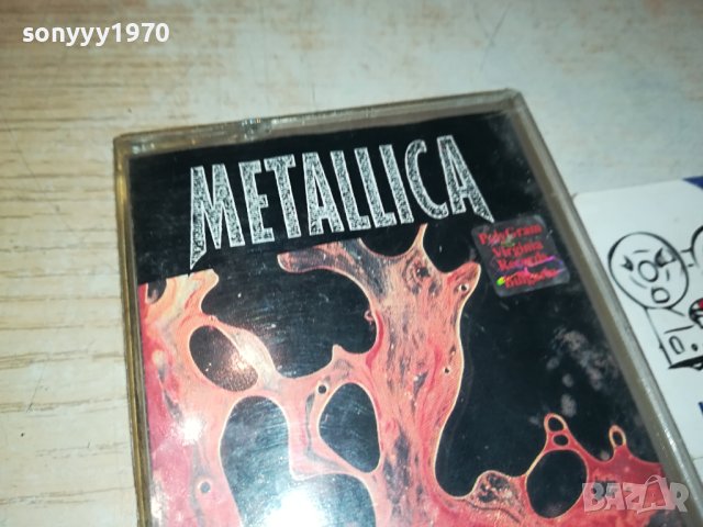 METALLICA-ОРИГИНАЛНА КАСЕТА 3010231532, снимка 5 - Аудио касети - 42780098