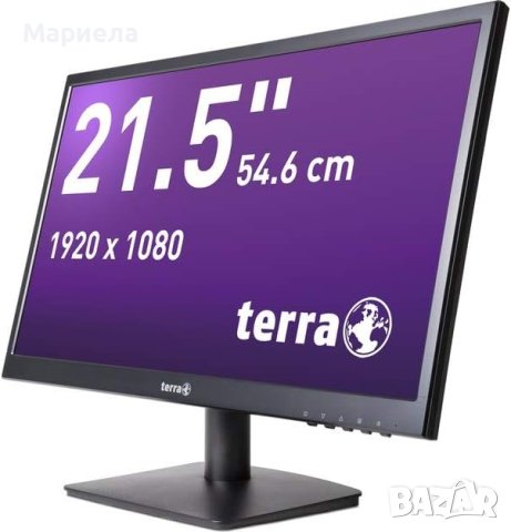 Продавам нов монитор WORTMANN AG TERRA 2226W PV , Монитор 21.5 инча
