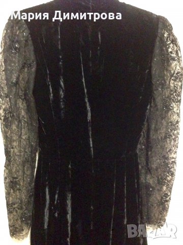 Маркова бляскава винтидж коктейлна рокля на Emanuel Ungaro, снимка 6 - Рокли - 39128723