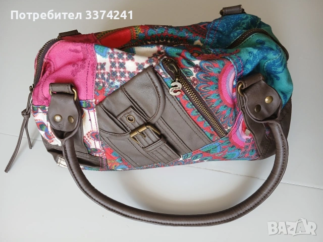 Малка пътна чанта Desigual, снимка 5 - Чанти - 54320798