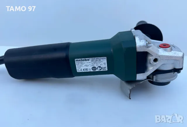 Metabo WQ 1100-125 - Електрически ъглошлайф 1100W перфектен!, снимка 4 - Други инструменти - 48721598