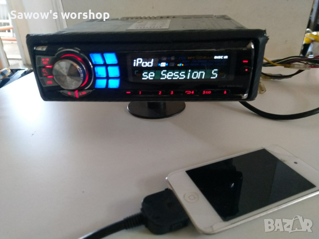 Alpine cde-9881 и ipod 4g