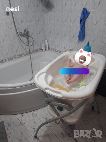 Ергономична вана със стойка/ корито за бебе , снимка 4 - За банята - 42090015