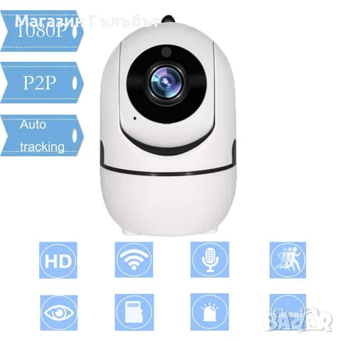 Wi-fi камера с облак, снимка 8 - IP камери - 56155082