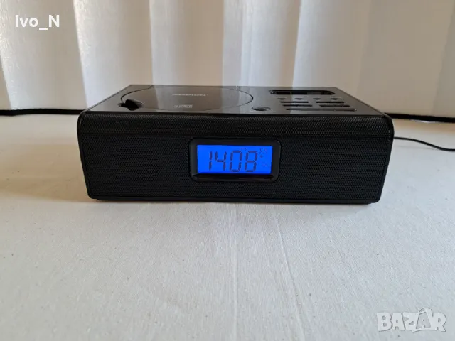 Medion MD 82314/ FM радио часовник със CD и AUX/ iPhone/iPod Dock., снимка 1 - Радиокасетофони, транзистори - 48130784