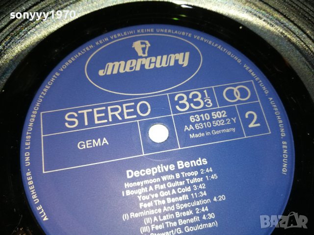 SOLD-DECEPTIVE BENDS-ВНОС GERMANY 2705222025, снимка 12 - Грамофонни плочи - 36896377