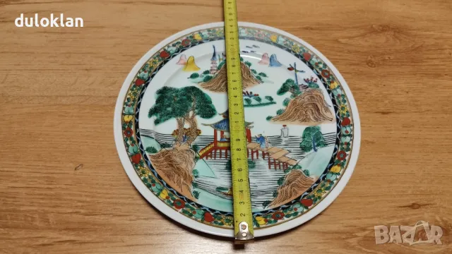 Красива порцеланова чиния от Китай., снимка 2 - Колекции - 48708636