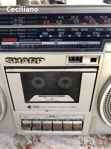 Радиокасетофон SHARP GF 5454 Z, снимка 6 - Радиокасетофони, транзистори - 51777159